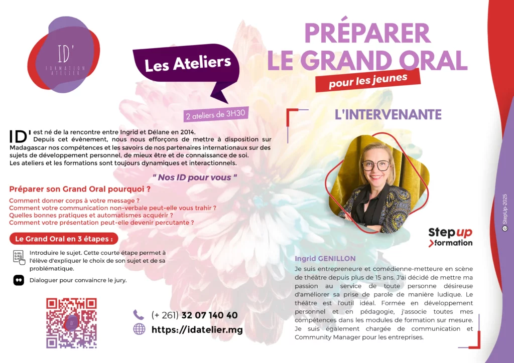 Grand oral -idatelier