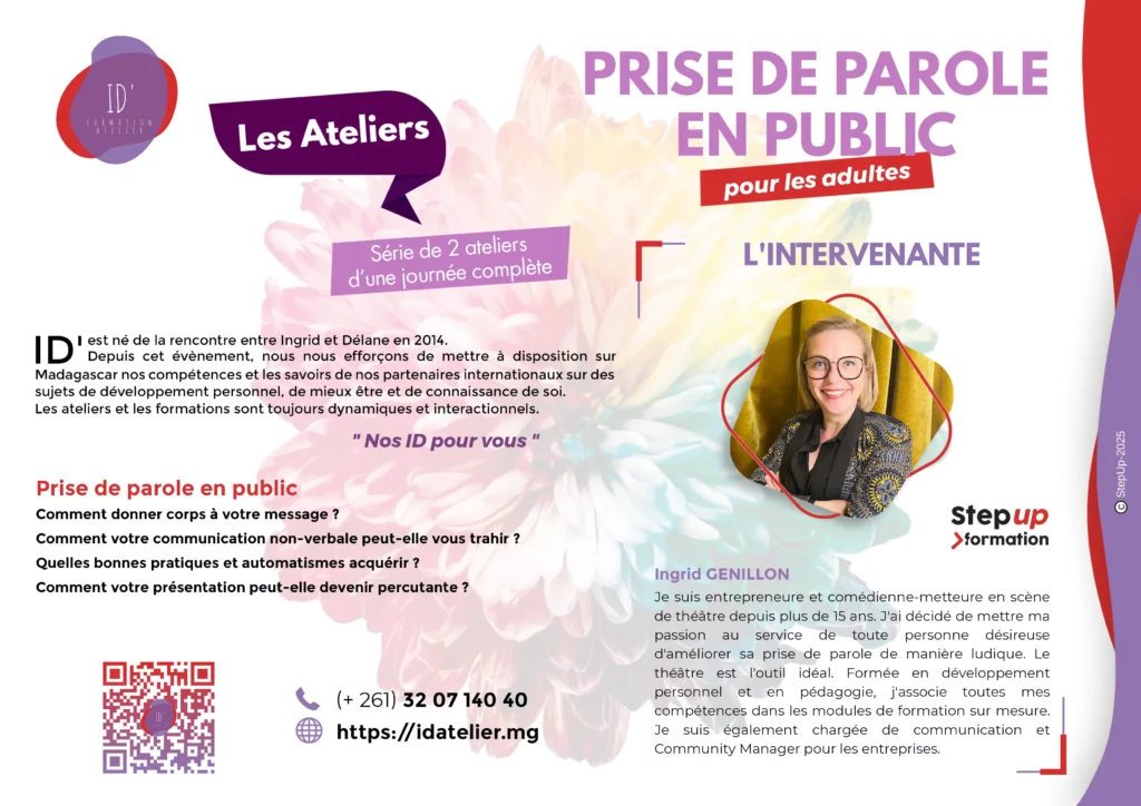 Prise de parole en public -idatelier