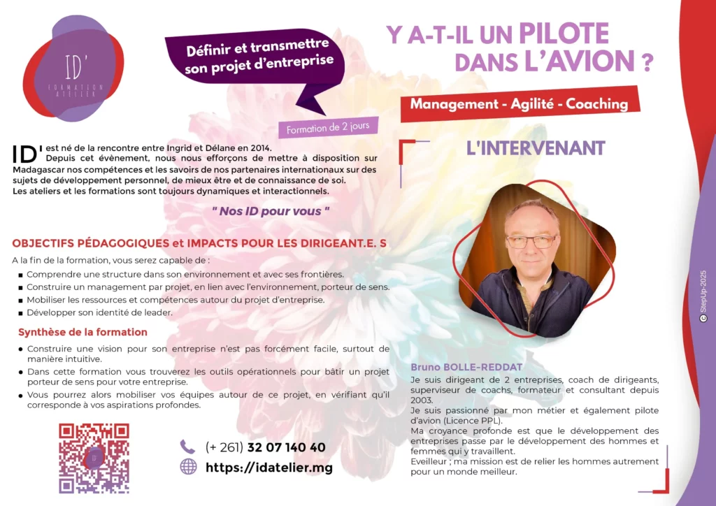 pilote dans l'avion -idatelier